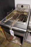 General Electric CK45A electric fryer - 220/240 volt - 1 or 3 phase - wire