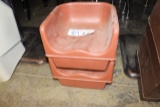Times 2 - Light brown booster seats