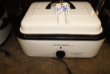 Hamilton Beach white 18 quart roaster