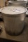 40 quart aluminum stock pot with lid