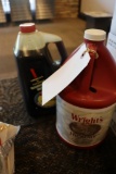 Pair to go - 1 gallon Wright's Hickory liquid smoke and Kikkoman soy sauce