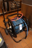 Karcher 200' portable power washer hose reel