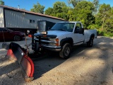 1997 Chevy 2500 Plow truck with Boss  V blade
