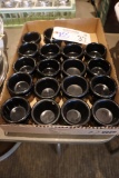 Times 37 - Carlisle black Melamine sauce cups