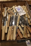 Times 8 - Dozen wood handled steak knives