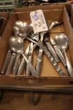 All to go - 14 stainless slotted & regular service spoons