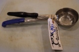 Times 2 - 3 oz. perforated & 8 oz. regular service ladles