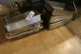 All to go - Misc. stainless pans & chafing unit base pans