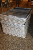 Times 30 - Full sized aluminum sheet pans - warped bottoms - dented