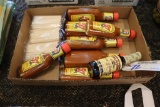 Box flat to go - Heinz 57, Hand guards, & Worcestershire sauce