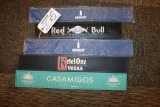 Times 5 - Red Bull, 2) new Absolute, Casamigo, & Ketel One bar mats