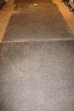 Times 2  - 6 ft x 8 ft black entrance rugs