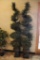 Times 2 - ornate 7' tall trees/plants