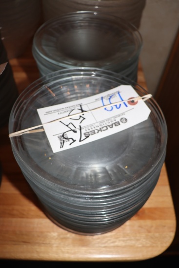 Times 54 - 7.5" Round glass salad plates