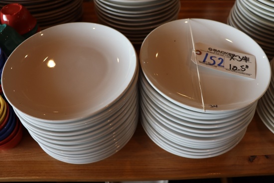 Times 34 - 10.5" World Porcelana dinner plates