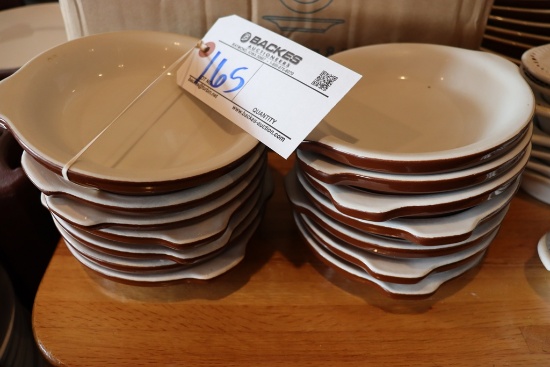 Times 13 - 6" Round rarebits with brown bottom