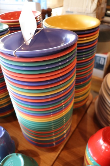 Times 72 - 7.5" Round melamine fiesta bowls