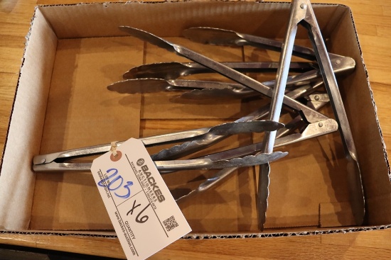 Times 6 - 12" tongs