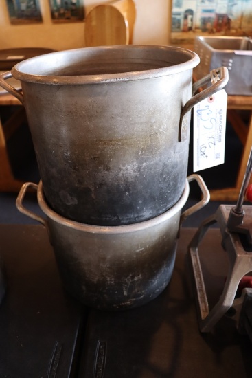 Times 2 - 12 qt stock pots