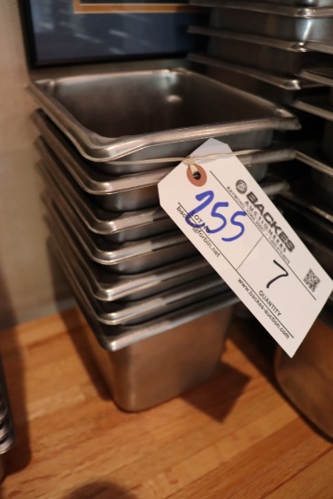 Times 7 - 1/6 x 6 stainless insets