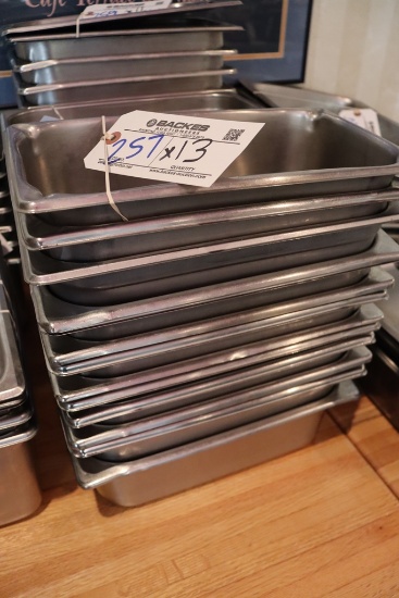 Times 13 - 1/3 x 4 stainless insets