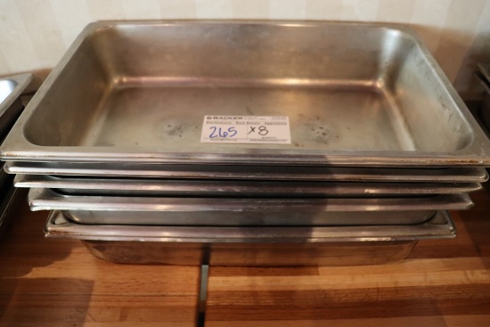 Times 8 - 12 x 20 x 4 stainless insets