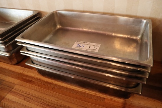 Times 5 - 12 x 20 x 4 stainless insets