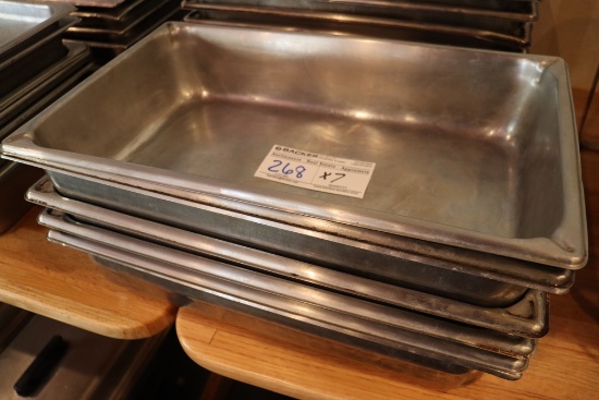 Times 7 - 12 x 20 x 4 stainless insets