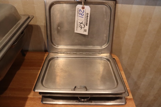 Times 2 - hinged full size pan lids
