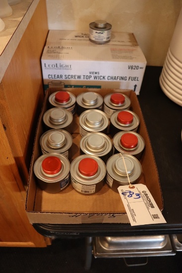 All to go - Full case of LeoLight chafing fuel plus more