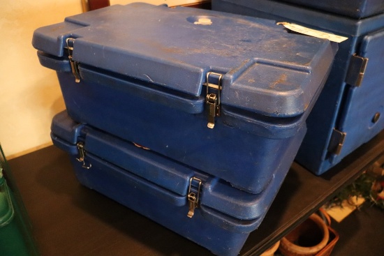 Times 2 - Cambro 160MPC insulated pan carriers
