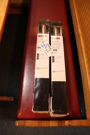 Times 2 - new Delta 24" exposed grab bars