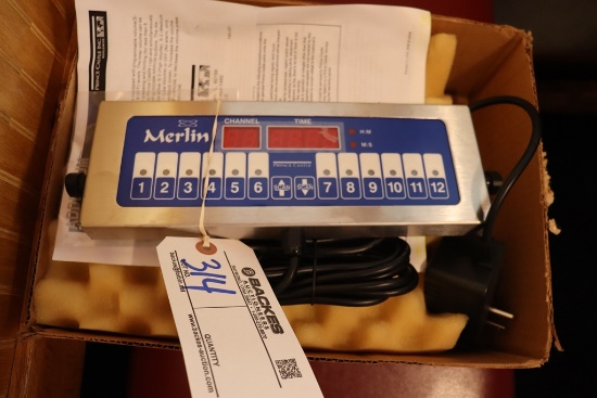 Merlin new digital timer - model 740-T12