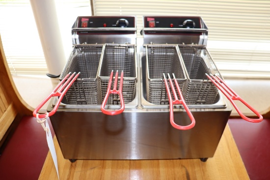 Cecilware EL-2X15 counter top electric fryer - very nice