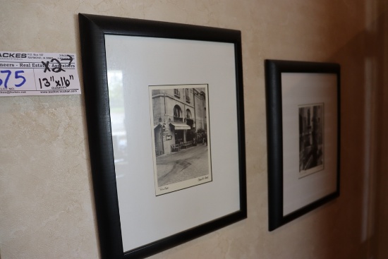 Times 2 - framed black and white photos - Cafes