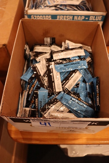 1/2 Case of West Creek mayonnaise packets