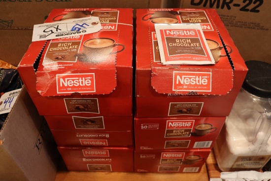 Times 5 - Boxes Nestle hot cocoa packets