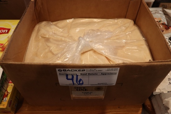 Case of Spice One garlic salt - 30 lb.