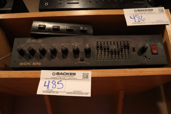 Bogen Gold Seal Series 6 channel mixer