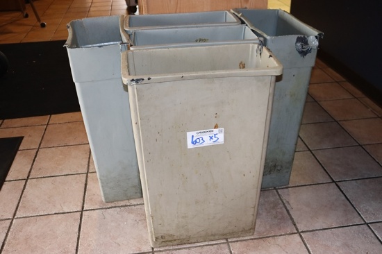 Times 5 - Kitchen trash cans - aren't in the best of shape