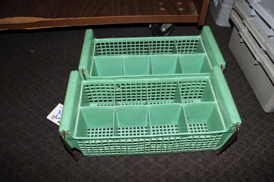 Times 2 - 8 Bin silverware boxes