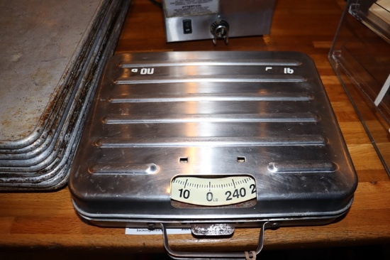 Stainless 240lb. Countertop scale