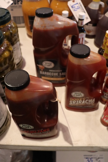 Times 3 - Sauce Craft Korean pepper, honey sriracha, & BBQ sauce