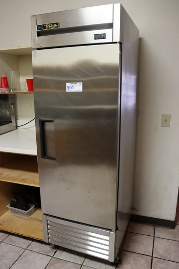 True T-23-HC portable stainless 1 door cooler - very nice