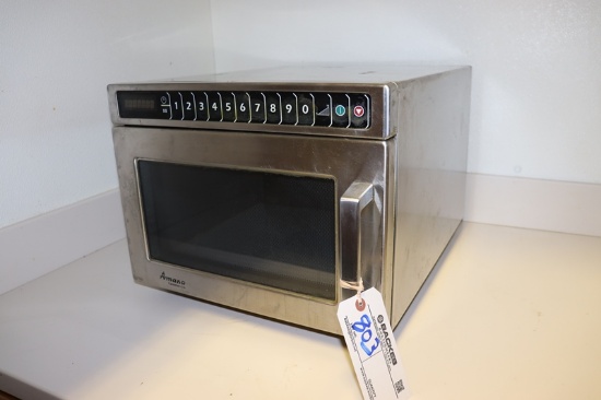Amana HDC12A2 stainless countertop microwave