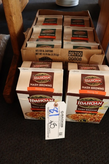 Times 8 - Idahoan hash browns - 2.25 lb. boxes