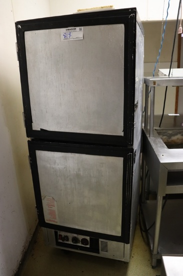 Metro HM2000 portable Dutch door holding cabinet - 1 phase electric