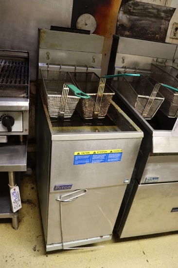 Pitco 35C+ gas 40 lb. fryer