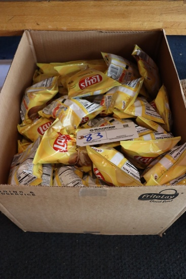 Case of 1 oz. Lays classic chip bags