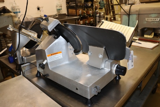 Anvil SLR7412 countertop 12" meat slicer - needs belt replaced & blade shar